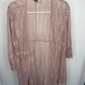 Mauve Cardigan-Miss Chevious-Size Medium